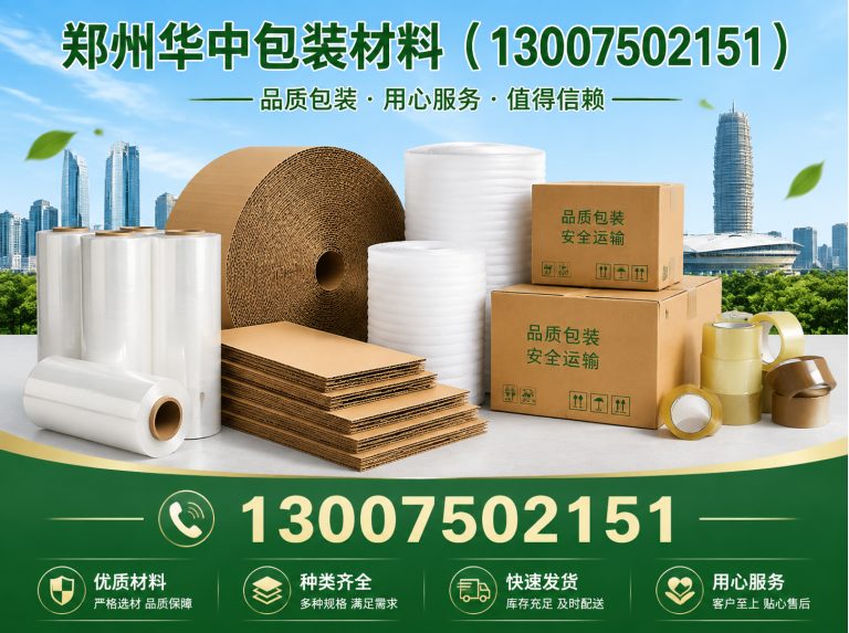 中原区郑州华中包装材料展示图